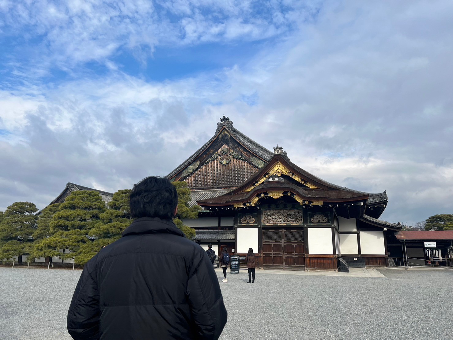 二条城の外観と私